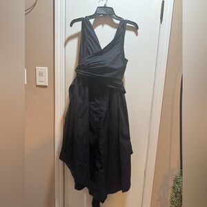 NWT Free People Sleeveless Wrap Tunic In Black Size M